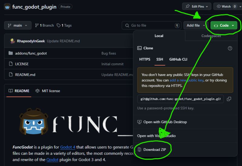 Func Godot Github - Premium Geometric Illustration Gallery - Full HD